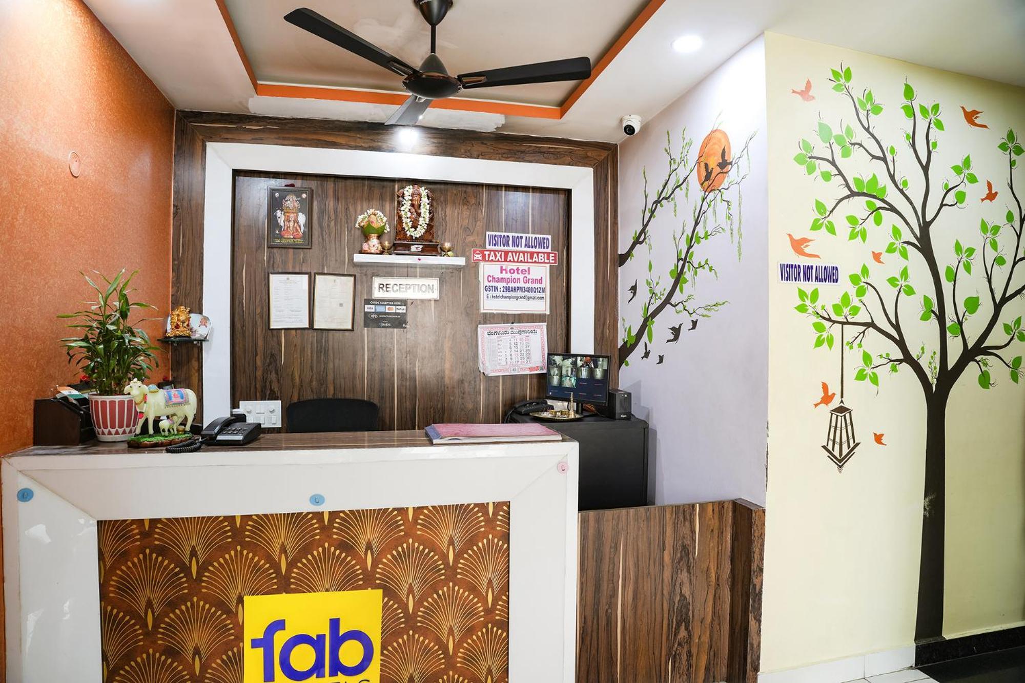 Fabhotel Champion Grand - Nr Fortis Hospital, Nagarbhavi Jalahalli Exterior photo